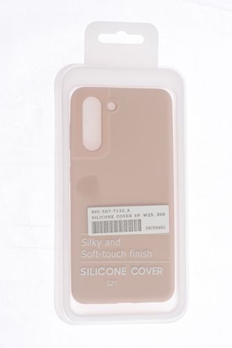 Чехол-накладка для Samsung G991 S21 SILICONE CASE NL OP закрытый светло-розовый (18) оптом, в розницу Центр Компаньон фото 4