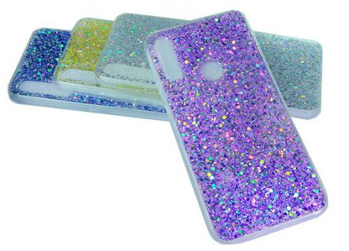 Чехол-накладка для HUAWEI Y7 2019 DROP STAR TPU фиолетовый - оптовая продажа Чехол-накладка для HUAWEI Y7 2019 DROP STAR TPU фиолетовый - фото