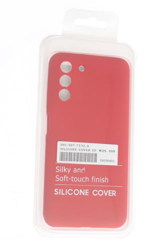 Чехол-накладка для Samsung G9900F S21 FE SILICONE CASE NL OP закрытый красный (1) оптом, в розницу Центр Компаньон фото 3