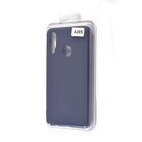 Чехол-накладка для Samsung A207F A20S VEGLAS SILICONE CASE закрытый темно-синий (8) - фото