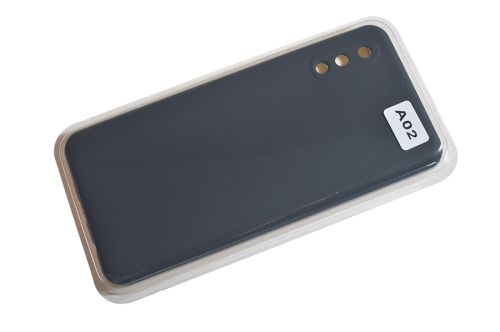 Чехол-накладка для Samsung A022G A02 SILICONE CASE NL закрытый черный (3) оптом, в розницу Центр Компаньон фото 2