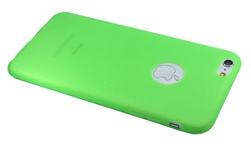 Чехол-накладка для iPhone 6/6S Plus  NEW СИЛИКОН 100% салатовый оптом, в розницу Центр Компаньон фото 3