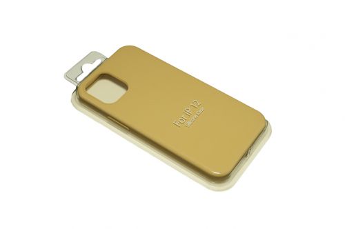 Чехол-накладка для iPhone 12 Mini VEGLAS SILICONE CASE закрытый латте (28) - фото фото 2