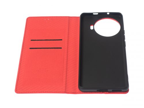 Чехол-книжка для Tecno Spark 20 Pro+ VEGLAS RICH красный - оптовая продажа фото 4 Чехол-книжка для Tecno Spark 20 Pro+ VEGLAS RICH красный - фото фото 4