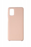 Чехол-накладка для Samsung M515F M51 SILICONE CASE OP светло-розовый (18) - фото