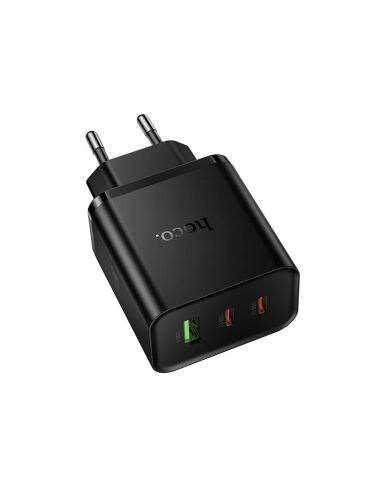 СЗУ Type-C HOCO N75 65W PD45W QC3.0 черный - оптовая продажа фото 2 СЗУ Type-C HOCO N75 65W PD45W QC3.0 черный - фото фото 2