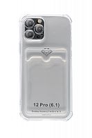 Купить Чехол-накладка для iPhone 12 Pro VEGLAS Air Pocket прозрачный оптом, в розницу в ОРЦ Компаньон