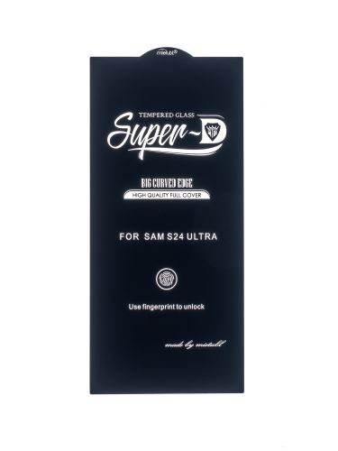 Защитное стекло для Samsung S928B S24 Ultra VEGLAS Super-D коробка черный оптом, в розницу Центр Компаньон