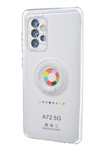 Чехол-накладка для Samsung A725F A72 NEW RING TPU белый оптом, в розницу Центр Компаньон фото 2