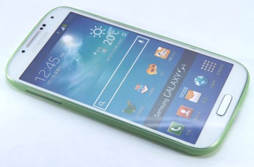 Чехол-накладка для Samsung i9500 HOCO THIN зеленый оптом, в розницу Центр Компаньон фото 3