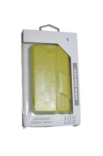 Чехол-книжка универсальный 3.5-4,3 S Universal slideUP зеленый - фото фото 3
