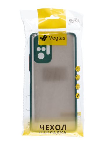 Чехол-накладка для XIAOMI Redmi Note 10 Pro VEGLAS Fog зеленый оптом, в розницу Центр Компаньон фото 3