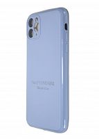 Купить Чехол-накладка для iPhone 11 Pro Max VEGLAS SILICONE CASE NL Защита камеры сиренево-голубой (5) оптом, в розницу в ОРЦ Компаньон
