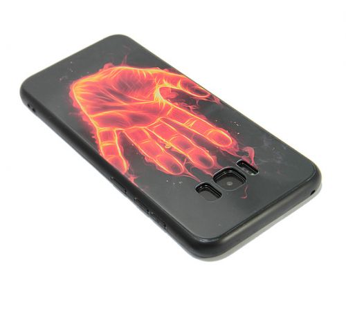 Чехол-накладка для Samsung G950 S8 LOVELY GLASS TPU рука коробка - фото фото 3