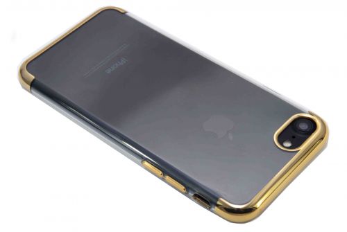 Чехол-накладка для iPhone 6/6S Plus  ELECTROPLATED TPU золото - фото