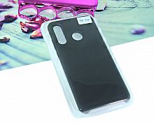 Чехол-накладка для HUAWEI P30 Lite SILICONE CASE NL черный (3)																														 - фото