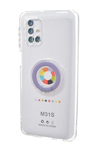Чехол-накладка для Samsung M317F M31S NEW RING TPU сиреневый оптом, в розницу Центр Компаньон фото 2