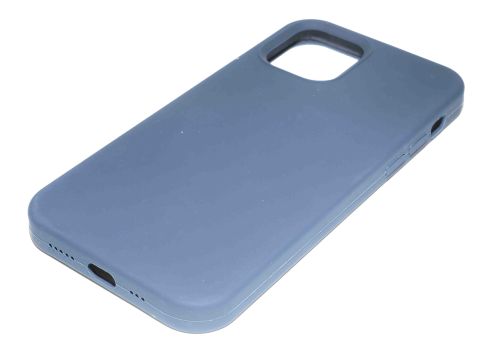 Чехол-накладка для iPhone 12\12 Pro SILICONE TPU NL поддержка MagSafe темно-синий коробка оптом, в розницу Центр Компаньон фото 2