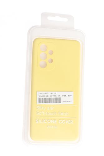 Чехол-накладка для Samsung A535F A53 SILICONE CASE NL OP закрытый желтый (20) оптом, в розницу Центр Компаньон фото 4