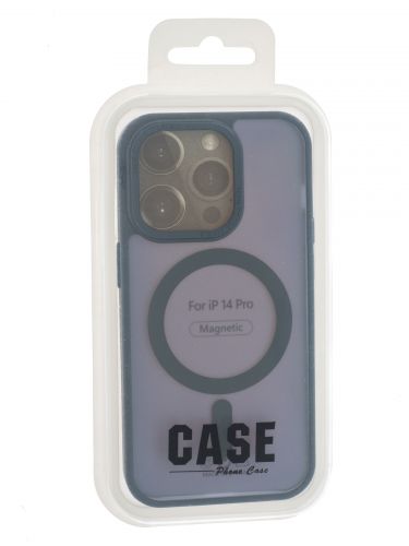 Чехол-накладка для iPhone 14 Pro VEGLAS Fog Magnetic темно-синий оптом, в розницу Центр Компаньон фото 4