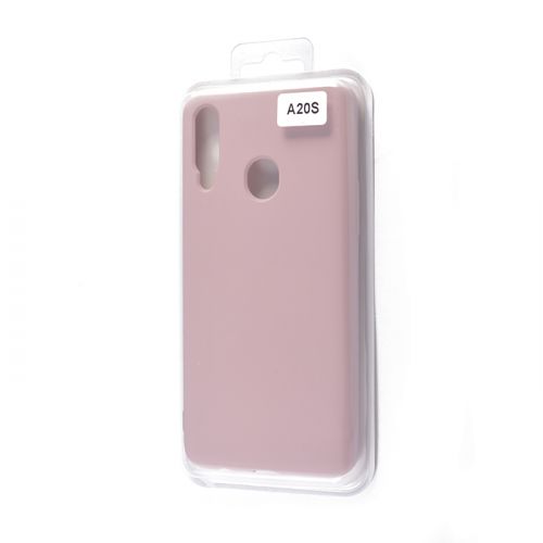 Чехол-накладка для Samsung A207F A20S VEGLAS SILICONE CASE закрытый светло-розовый (18) оптом, в розницу Центр Компаньон