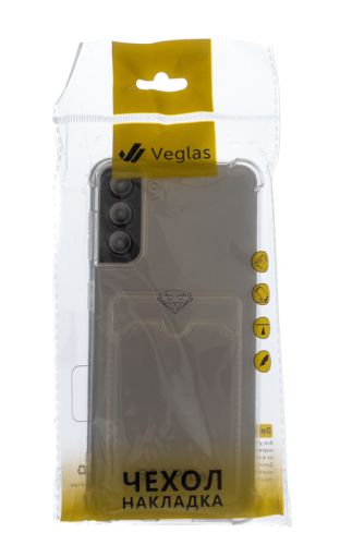 Чехол-накладка для Samsung G996F S21 Plus VEGLAS Air Pocket прозрачный оптом, в розницу Центр Компаньон фото 4