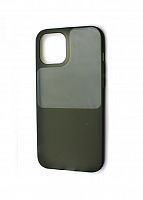 Чехол-накладка для iPhone 12 Pro Max SKY LIGHT TPU черный - фото