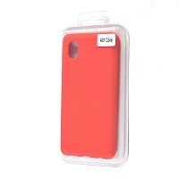 Купить Чехол-накладка для Samsung A013F A01 Core/M01 Core VEGLAS SILICONE CASE закрытый красный (1) оптом, в розницу в ОРЦ Компаньон