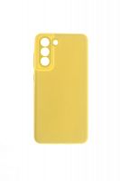 Купить Чехол-накладка для Samsung G9900F S21FE SILICONE CASE OP закрытый желтый (20) оптом, в розницу в ОРЦ Компаньон