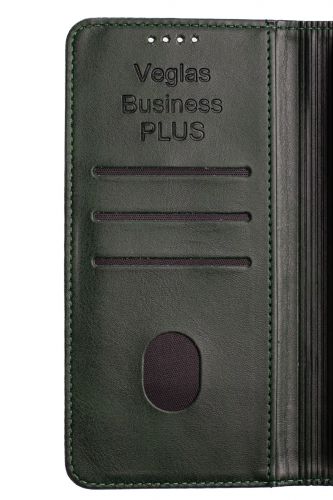 Чехол-книжка для HUAWEI Honor X8B/8C VEGLAS BUSINESS PLUS темно-зеленый - оптовая продажа фото 7 Чехол-книжка для HUAWEI Honor X8B/8C VEGLAS BUSINESS PLUS темно-зеленый - фото фото 7