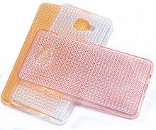 Чехол-накладка для Samsung A310 FASHION TPU DIAMOND розовый - фото