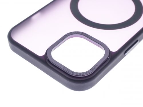 Чехол-накладка для iPhone 14 VEGLAS Fog Magnetic фиолетовый оптом, в розницу Центр Компаньон фото 3