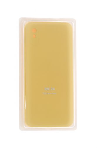 Чехол-накладка для XIAOMI Redmi 9A VEGLAS SILICONE CASE закрытый желтый (20) оптом, в розницу Центр Компаньон