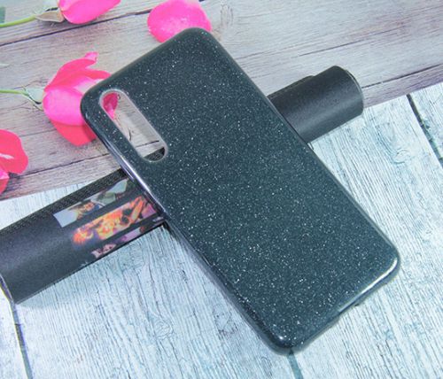 Чехол-накладка для HUAWEI P20 Plus/P20 Pro JZZS Shinny 3в1 TPU черная - оптовая продажа Чехол-накладка для HUAWEI P20 Plus/P20 Pro JZZS Shinny 3в1 TPU черная - фото