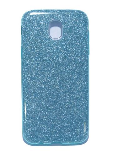 Чехол-накладка для Samsung J530 J5 2017 JZZS Shinny 3в1 TPU синяя оптом, в розницу Центр Компаньон