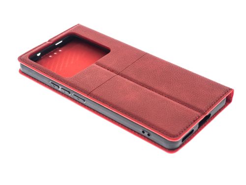 Чехол-книжка для Infinix Note 40 VEGLAS RICH красный - оптовая продажа фото 2 Чехол-книжка для Infinix Note 40 VEGLAS RICH красный - фото фото 2
