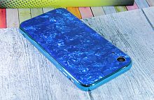 Купить Чехол-накладка для iPhone XR SPANGLES GLASS TPU синий																														 оптом, в розницу в ОРЦ Компаньон