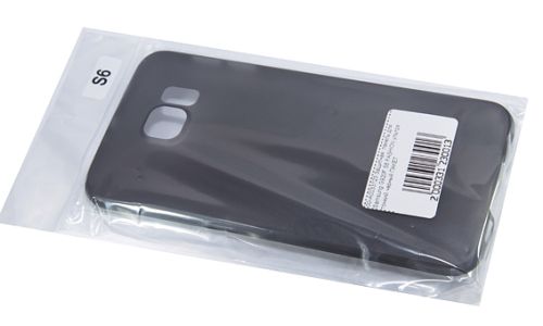 Чехол-накладка для Samsung G920F S6 FASHION черн пакет оптом, в розницу Центр Компаньон фото 2