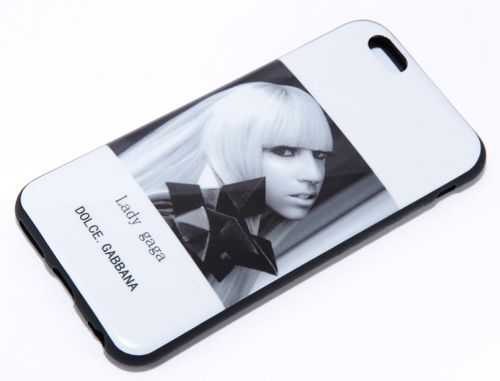 Чехол-накладка для iPhone 6/6S IMAGE TPU LADY GAGA - фото фото 3