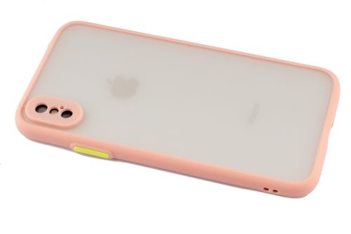 Чехол-накладка для iPhone X/XS VEGLAS Fog светло-розовый оптом, в розницу Центр Компаньон фото 2