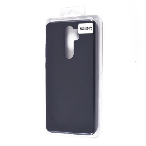 Чехол-накладка для XIAOMI Redmi Note 8 Pro SILICONE CASE NL закрытый черный (3) оптом, в розницу Центр Компаньон