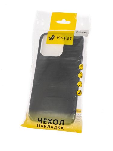 Чехол-накладка для iPhone 15 Pro Max VEGLAS Air Matte черный оптом, в розницу Центр Компаньон фото 3