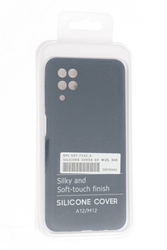 Чехол-накладка для Samsung M127F M12 SILICONE CASE NL OP закрытый темно-синий (8) - оптовая продажа фото 4 Чехол-накладка для Samsung M127F M12 SILICONE CASE NL OP закрытый темно-синий (8) - фото фото 4