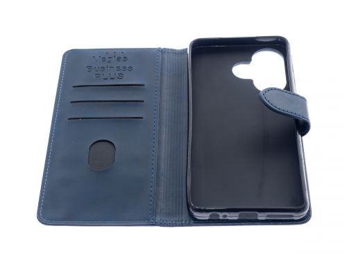 Чехол-книжка для Infinix Hot 30 VEGLAS BUSINESS PLUS синий - фото фото 3