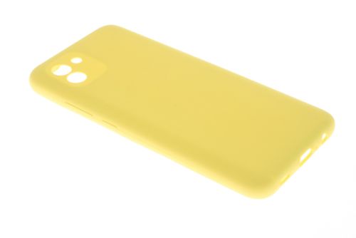 Чехол-накладка для Samsung A035F A03 SILICONE CASE OP закрытый желтый (20) оптом, в розницу Центр Компаньон фото 2