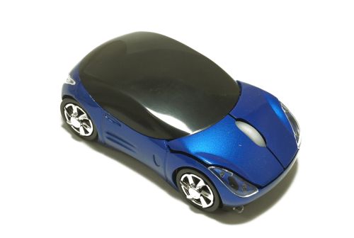 Беспроводная мышь CAR синий оптом, в розницу Центр Компаньон фото 2