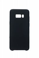 Чехол-накладка для Samsung G955H S8 Plus SILICONE CASE OP черный (3) - фото