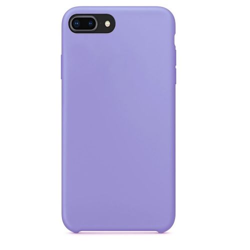 Чехол-накладка для iPhone 7/8 Plus SILICONE CASE сиреневый (41) - фото