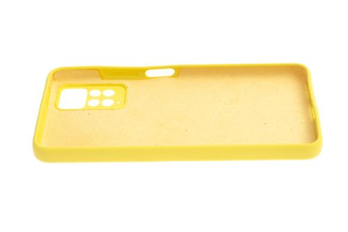 Чехол-накладка для XIAOMI Redmi Note 11 Pro SILICONE CASE NL OP закрытый желтый (20) - фото фото 3