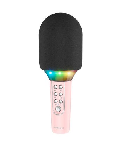 Микрофон BOROFONE BFK2 Elf karaoke розовый оптом, в розницу Центр Компаньон фото 3